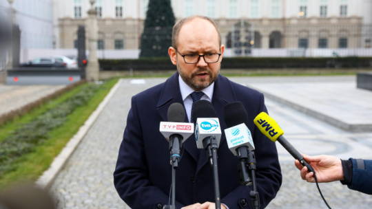 Sekretarz stanu w Kancelarii Prezydenta RP, szef Biura Polityki Międzynarodowej Marcin Przydacz. Fot. PAP/R. Guz