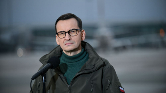 Premier Mateusz Morawiecki. Fot. PAP/M. Obara