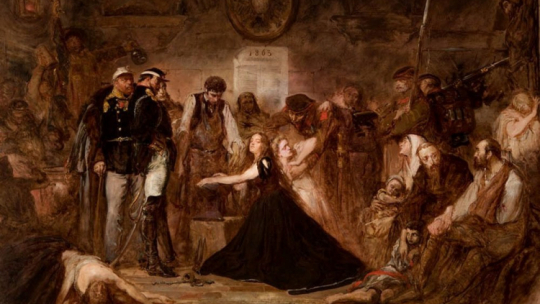 „Polonia – Rok 1863” Jana Matejki. Źródło: Wikimedia Commons