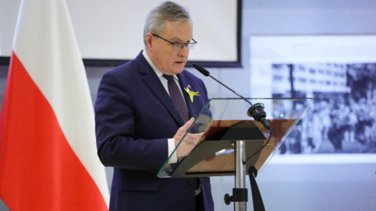 Bruksela, 29 03 2023 r. Wicepremier, minister kultury i dziedzictwa narodowego prof. Piotr Gliński. Źródło: MKiDN/D. Matloch