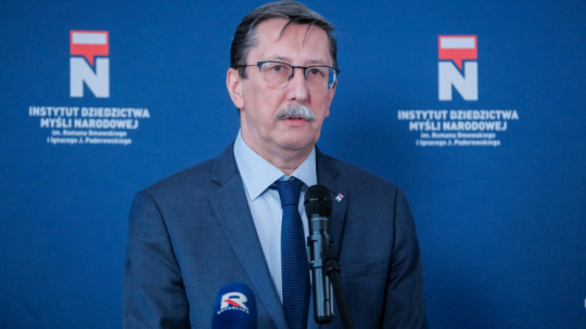 Prof. Jan Żaryn. Fot. PAP/M. Marek