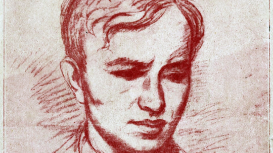 Józef Czechowicz, portret autorstwa Romana Kramsztyka (1931). Źródło: Wikimedia Commons