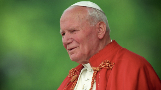 Papież Jan Paweł II. Fot. PAP/P. Kopczyński