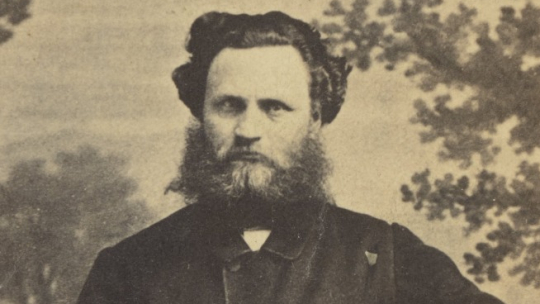 Ludwik Mierosławski, naczelny wódz oddziałów powstańczych w Wielkopolsce. Źródło: CBN Polona