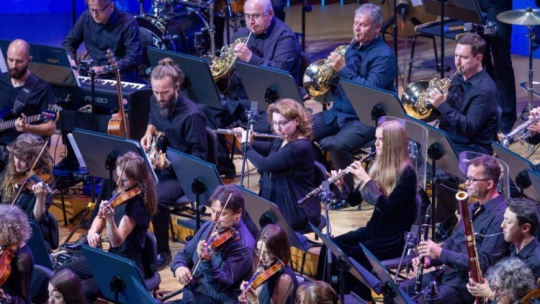 Narodowa Orkiestra Symfoniczna Polskiego Radia w Katowicach. Fot. PAP/T. Wiktor