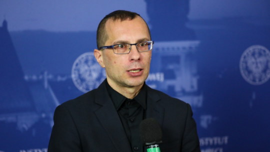 Dr hab. Patryk Pleskot. Fot. PAP/T. Gzell