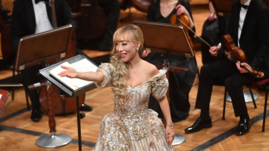 Południowokoreańska sopranistka Sumi Jo na gali otwarcia 32. Festiwalu Mozartowskiego w Warszawie. Fot. PAP/P. Nowak
