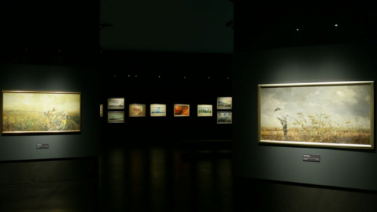 Wystawa pt. „Chopinowi Duda-Gracz” w Muzeum Śląskim w Katowicach. Fot. PAP/Z. Meissner