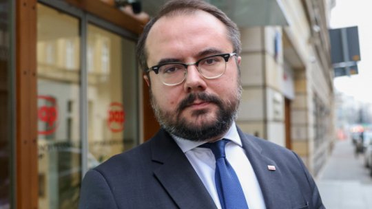 Wiceszef MSZ Paweł Jabłoński. Fot. PAP/L. Szymański