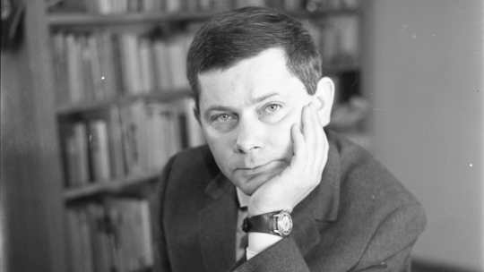 02.1963. Zbigniew Herbert. PAP/CAF/M. Langda