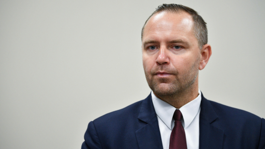 Prezes IPN Karol Nawrocki. Fot. PAP/P. Polak