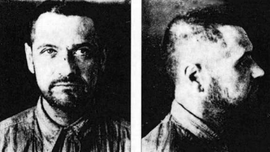 Eugeniusz Bodo po aresztowaniu przez NKWD. 1941 r. Źródło: Wikimedia Commons