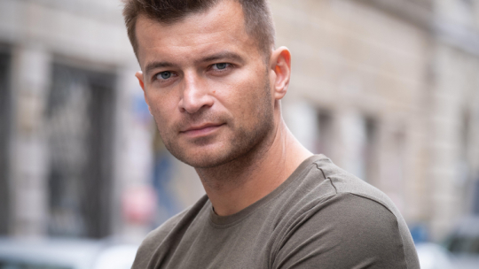 Pisarz Jakub Małecki. Fot. PAP/Kalbar