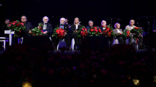 Laureaci gali rozdania Nagród Stowarzyszenia Filmowców Polskich w hotelu Hilton w Warszawie. Fot. PAP/A. Zawada