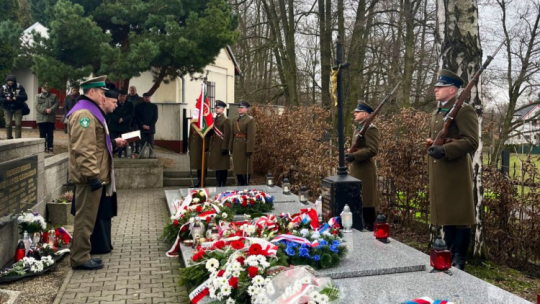 Uroczystości upamiętniające Polaków poległych w obronnie granic Polski w 1919 r. Źródło: Konsulat Generalny RP w Ostrawie