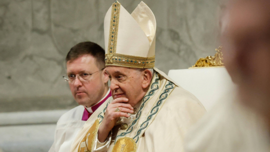 Papież Franciszek. Fot. PAP/EPA