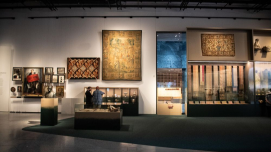 Wystawa „Wielkie i małe historie. Tworzenie kolekcji Muzeum Historii Polski”. Fot. PAP/A. Lange