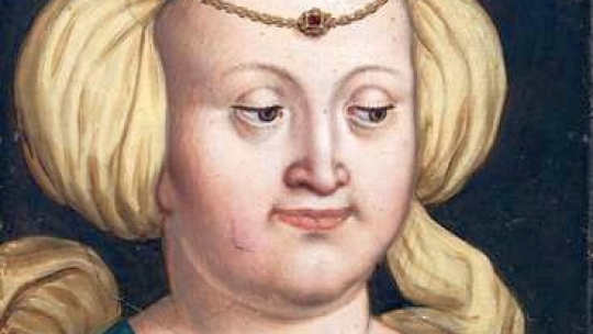 Portret królowej Elżbiety Rakuszanki autorstwa Antona Boysa w zbiorach Kunsthistorisches Museum w Wiedniu. Źródło: Wikipedia