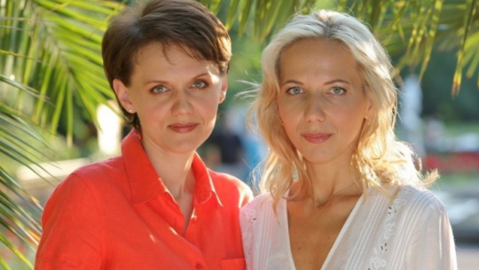 Olga i Natalii Pasiecznik. Fot. Stowarzyszenie Polaków i ich Przyjaciół na Słowacji.