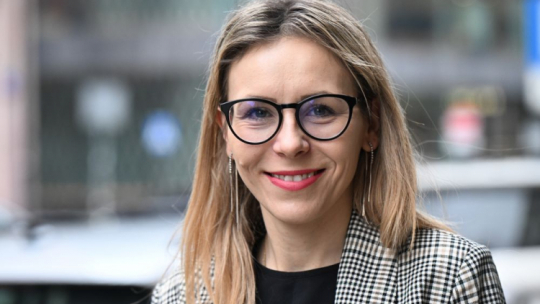 Minister do spraw społeczeństwa obywatelskiego, przewodnicząca Komitetu do spraw Pożytku Publicznego Agnieszka Buczyńska. Fot. PAP/R. Pietruszka