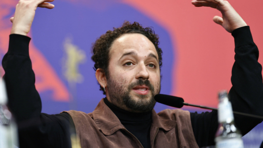 Nelson Carlos De Los Santos Arias na festiwalu Berlinale. PAP/EPA/C. Bilan