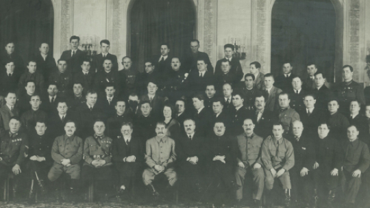 Część uczestników XVIII Zjazdu WKP(b) w marcu 1939 r. Fot. Wikipedia.