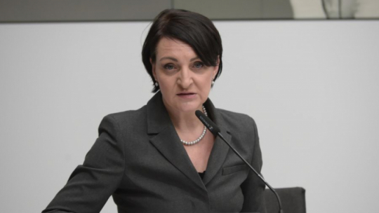 Dyrektor Instytutu Pileckiego prof. Magdalena Gawin. Fot. PAP/M. Obara