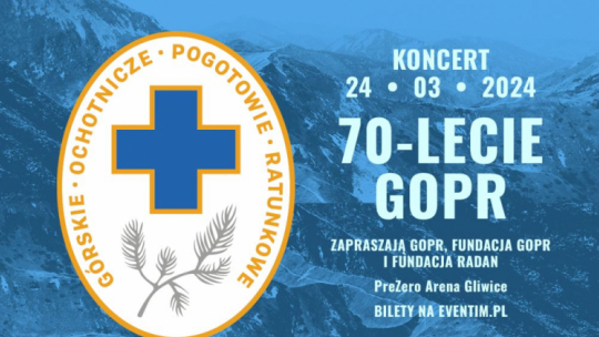 Koncert z okazji 70-lecia GOPR w PreZero Arenie Gliwice