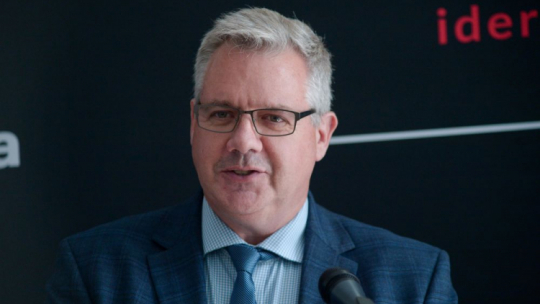 Prof. Roger Moorhouse. Fot. PAP/M. Obara