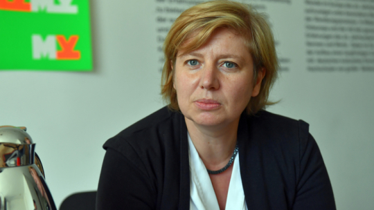 Hanna Radziejowska, dyrektor Instytutu Pileckiego w Berlinie, Fot. PAP/M. Bielecki