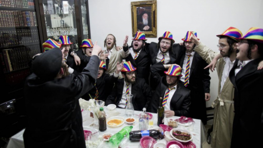 Obchody święta Purim. Fot. PAP/EPA