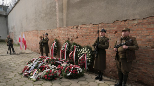 Uroczystości z okazji Narodowego Dnia Pamięci Żołnierzy Wyklętych w Muzeum Żołnierzy Wyklętych i Więźniów Politycznych PRL. Warszawa, 01.03.2024. Fot. PAP/M. Marek