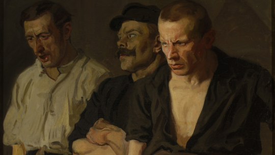 Stanisław Lentz „Strajk” (1910 r.) Źródło: Cyfrowe Muzeum Narodowe