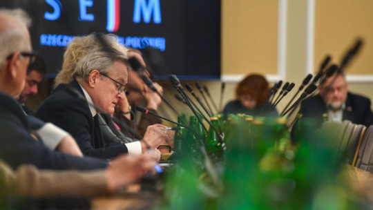 Poseł PiS Piotr Gliński. Fot. PAP/P. Nowak