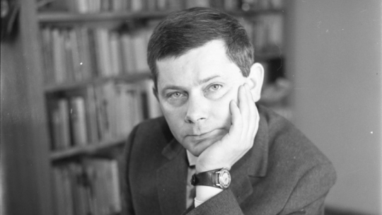 Zbigniew Herbert. 1963 r. Fot. PAP/CAF/M. Langda
