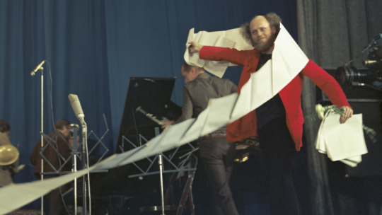 Jan Ptaszyn Wróblewski, Jazz Jamboree, Warszawa 1973 r. PAP/J. Rosikoń 