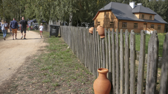 Podlaskie Muzeum Kultury Ludowej w miejscowości Wasilków. Fot.  PAP/M. Onufryjuk 