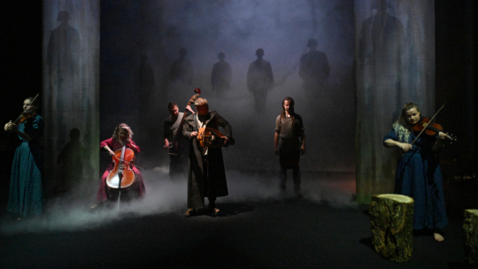 Próba spektaklu „Cztery pory miłości” w Teatrze Polskim w Warszawie. PAP/R. Pietruszka