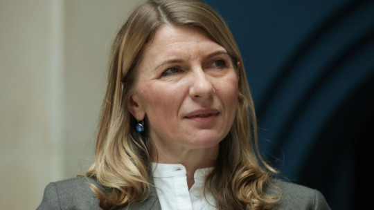 Dyrektor Muzeum Narodowego Agnieszka Rosales Rodriguez. Fot. PAP/R. Guz