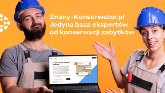 Platforma Znany Konserwator (znany-konserwator.pl). Źródło: Narodowy Instytut Konserwacji Zabytków