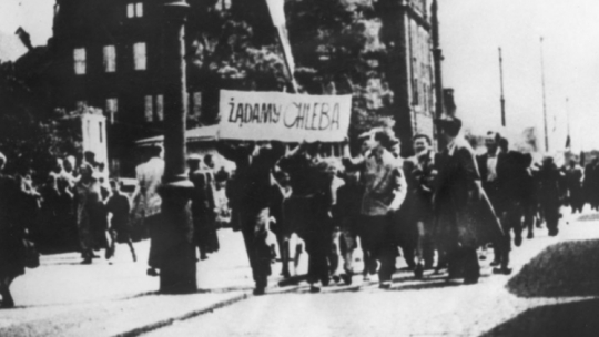 Poznański Czerwiec 1956 roku. Fot. PAP/CAF/Reprodukcja