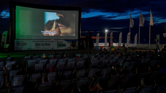 Festiwal Kino Letnie. Sopot, 2022 r. Fot. PAP/J. Dzban