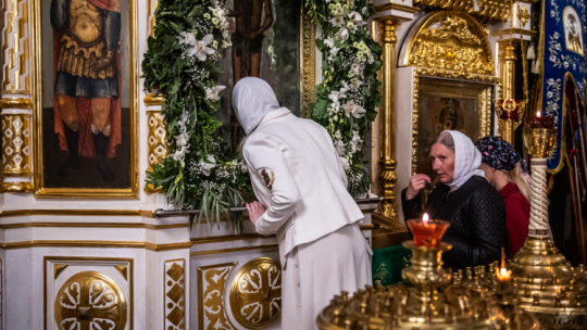 Uroczystości w monasterze w Jabłecznej, fot. PAP/W. Jargiło