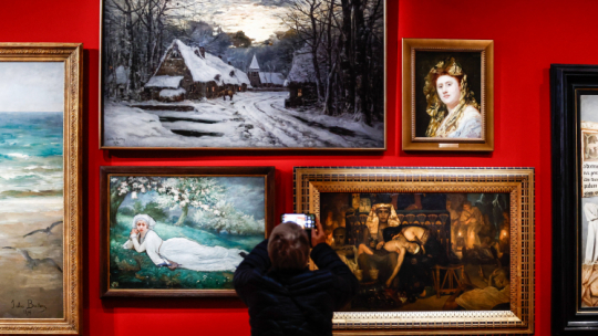 Wystawa malarstwa impresjonistycznego w Muzeum d'Orsay w Paryżu, fot. EPA/PAP/M. Badra