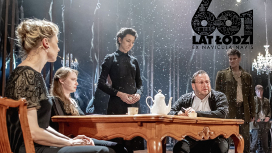 Plakat wydarzenia. Źródło: strona Teatru Powszechnego w Łodzi. 