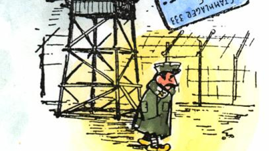 Rysunek Giovanniego Guareschiego. Źródło: zbiory autora.