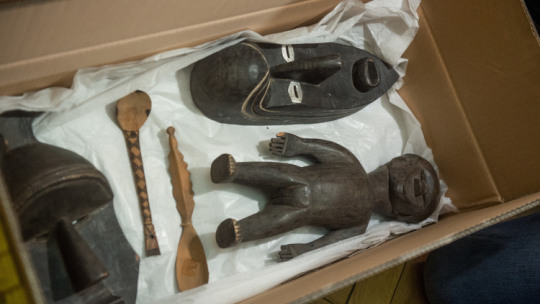 Eksponaty z Muzeum Archeologicznego i Etnograficznego w Łodzi PAP/Grzegorz Michałowski