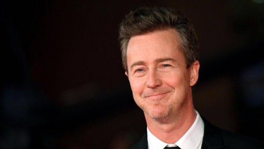 Edward Norton podczas premiery "Osieroconego Brooklynu" w 2019 r. Fot. EPA/E. Ferrari
