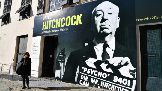 Alfred Hitchcock, fot. L. Zennaro, fot. EPA/PAP