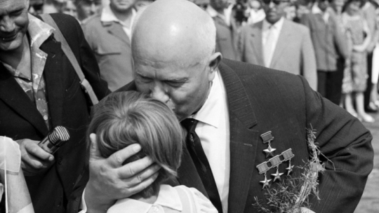 Nikita Chruszczow podczas wizyty w Warszawie w lipcu 1964 r., fot. PAP/Z. Matuszewski
